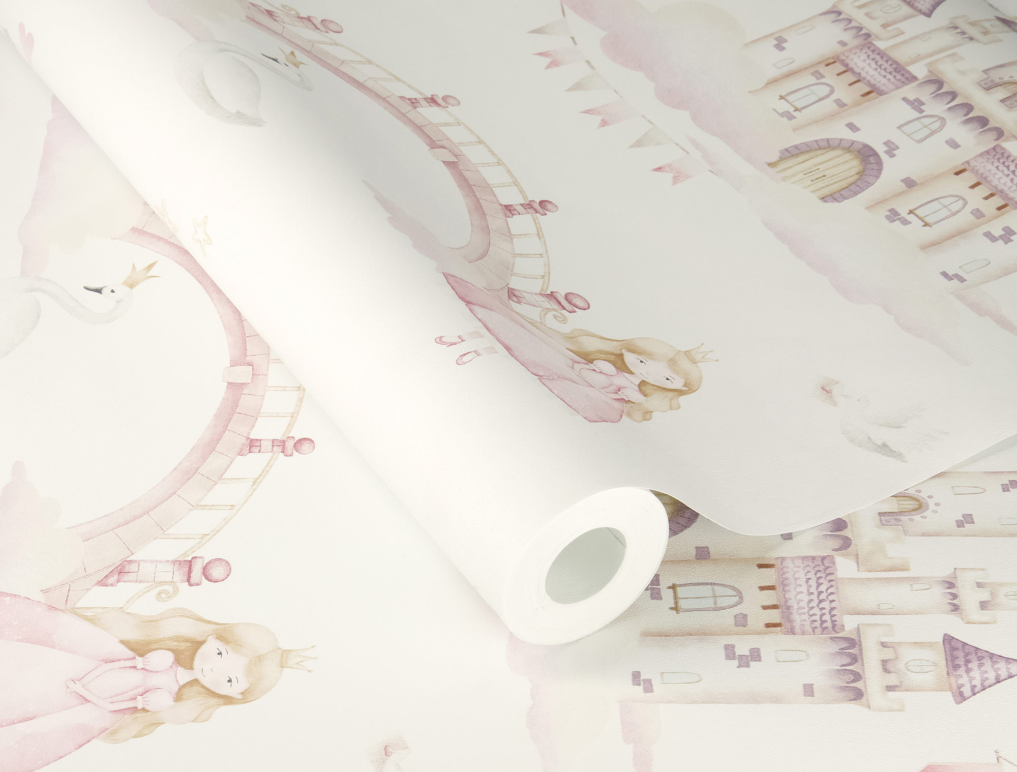 Rasch Vliestapete Kids Word 2 Pink 302721