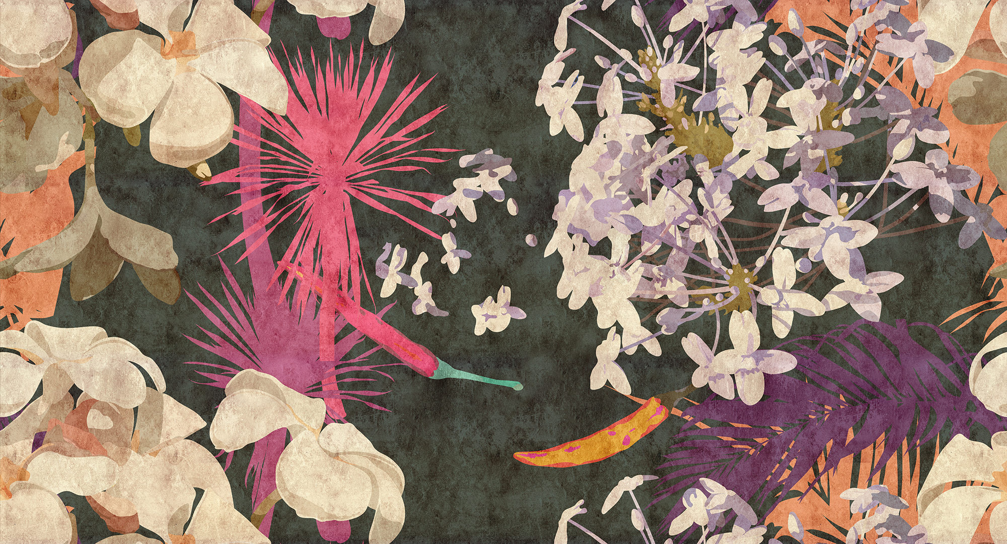 AS Fototapete Walls by Patel 2 Blumen DD114117