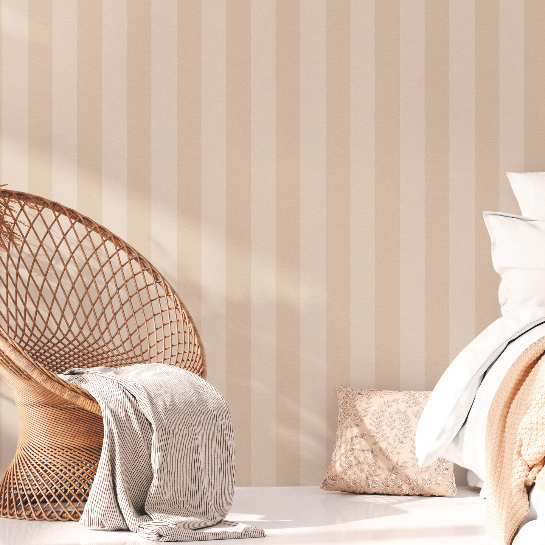 AS Vliestapete Deco Satintapete Streifentapete 386652