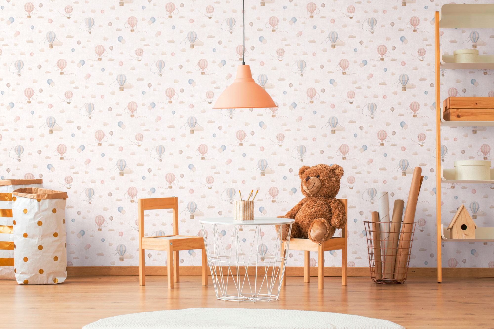 AS Vliestapete Lilly & Luis Wolken Blau 770771