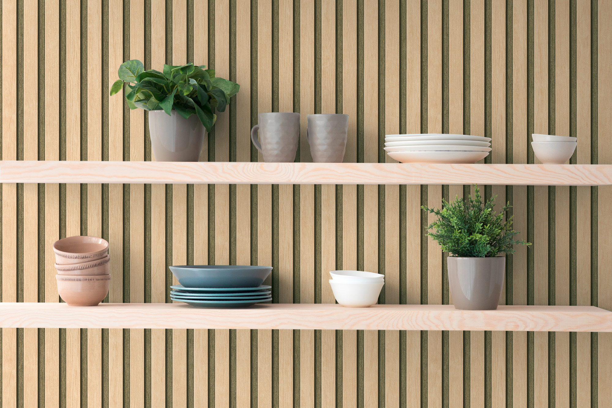 AS Vliestapete Hygge 3 Holzoptik Braun 786651