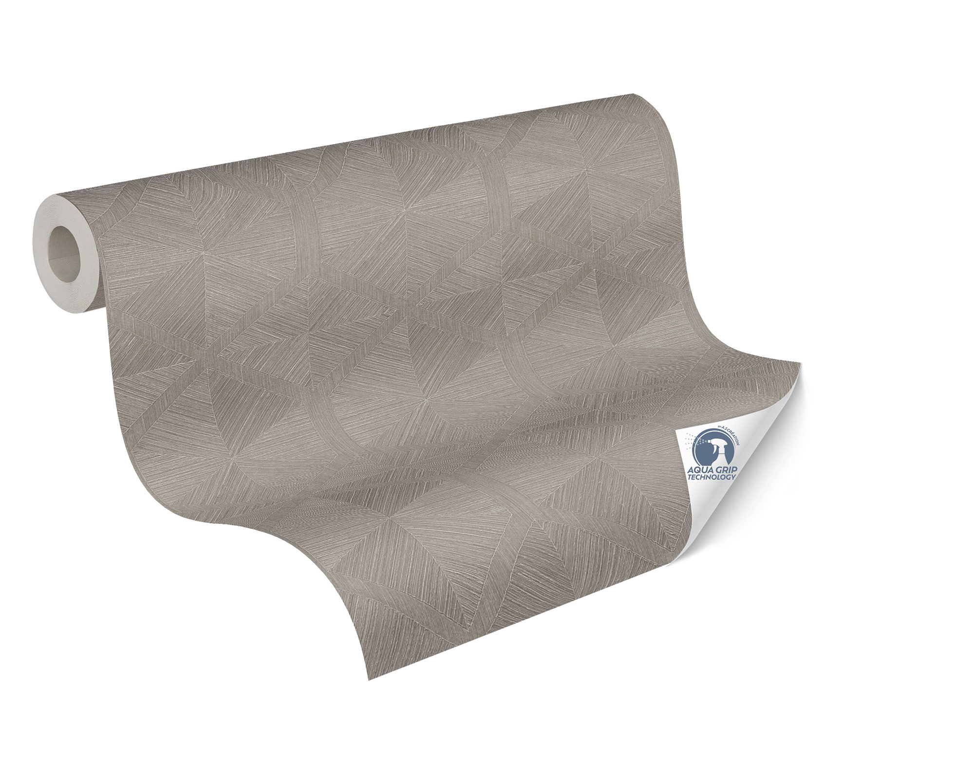 AS Vliestapete Cosiness Designdrop 2 Grafik Grau 793194