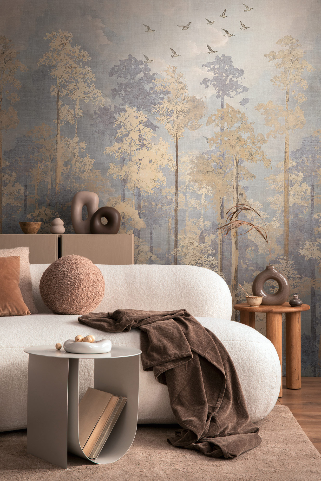 AS Fototapete CosmoLiving Wald Beige 791447
