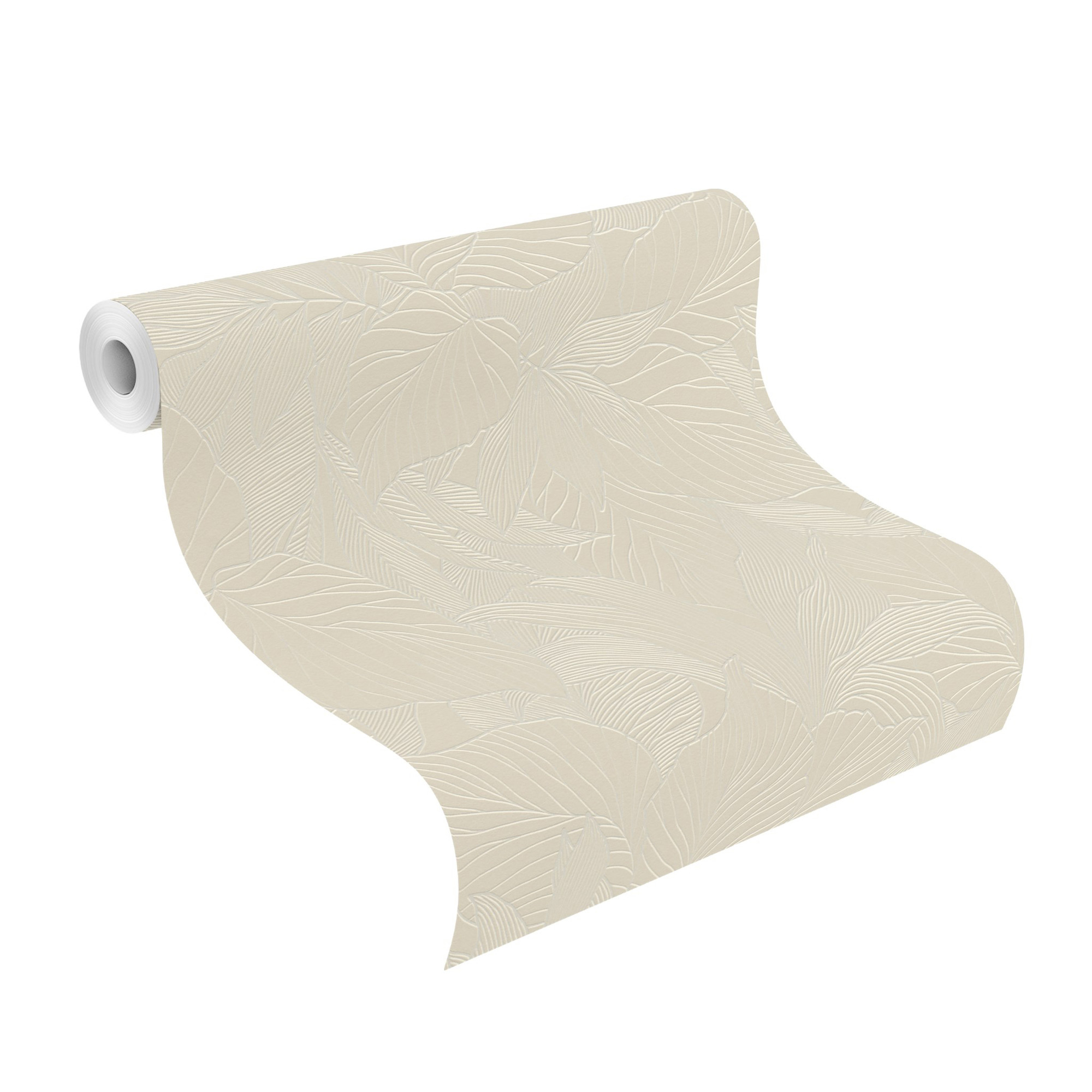 Rasch Vliestapete Deco Style Beige-Taupe hell 314908