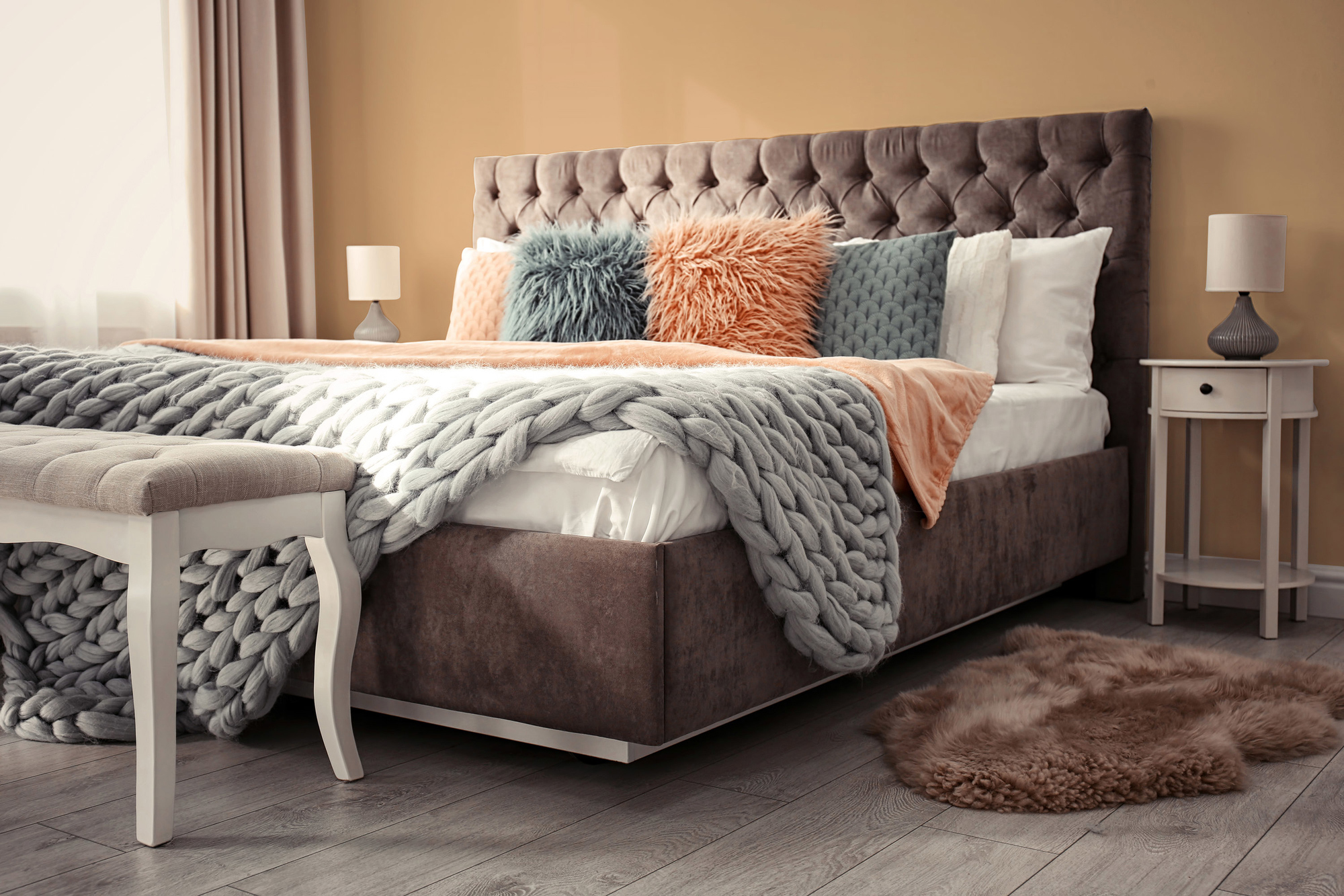 AS Premium Innenwandfarbe Puro c7026 sandy beige 1 L