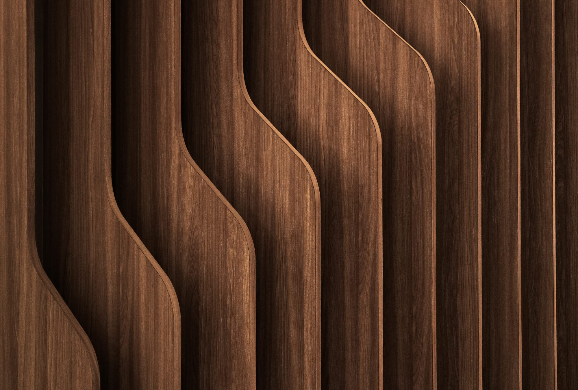 AS Fototapete Walls by Patel 5 Holzpaneel Braun DD134129