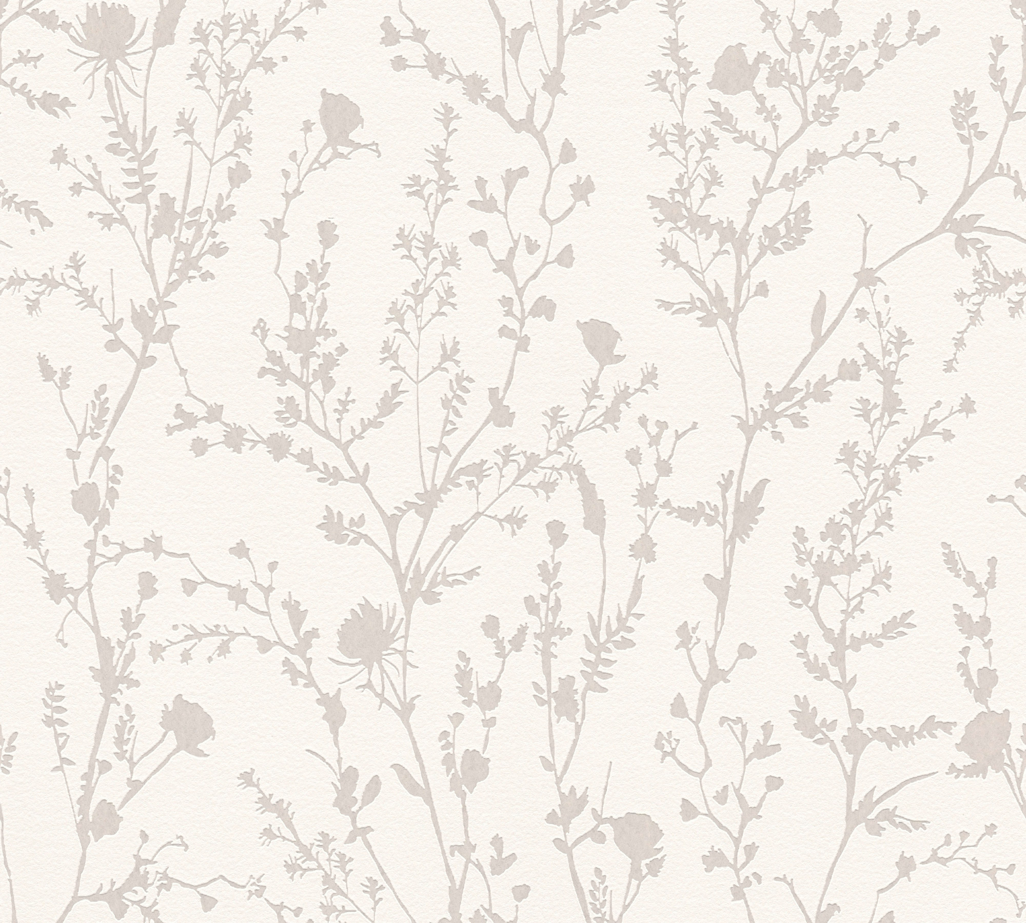 AS Vliestapete Casual Living Weiß Floral 395464