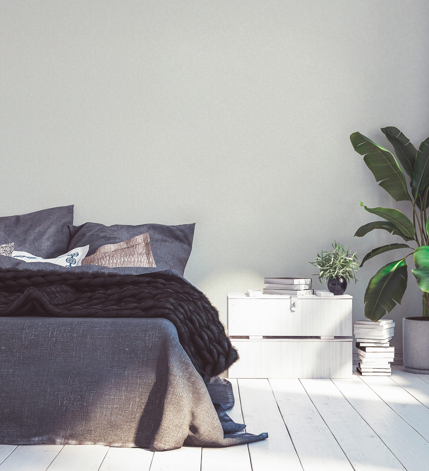 AS Vliestapete Maison Charme Floral weiß 390731