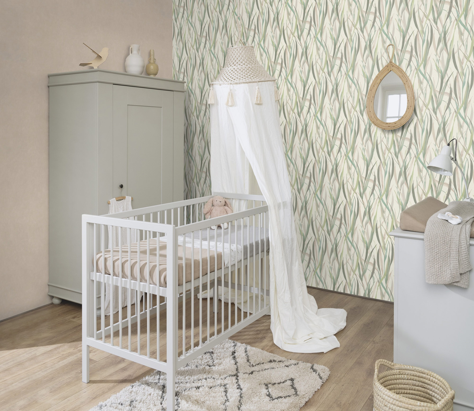 Rasch Vliestapete Paraiso Unitapete 330021