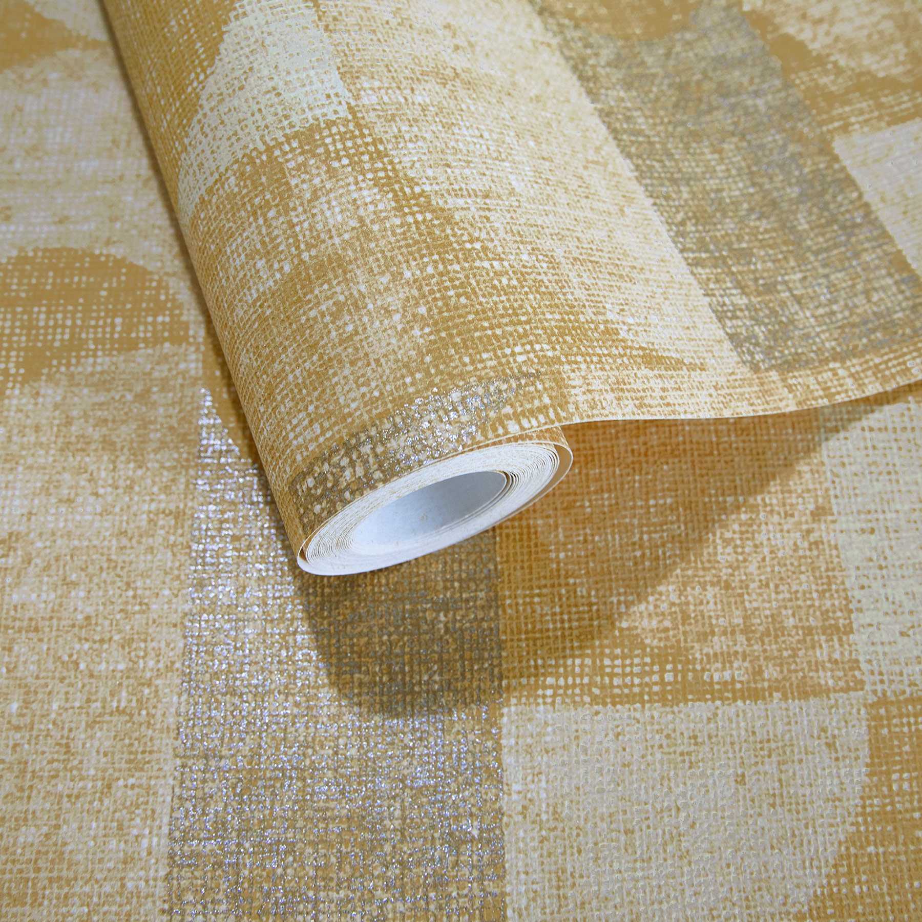 Hohenberger Vliestapete Tesoro Forma Giallo 65596