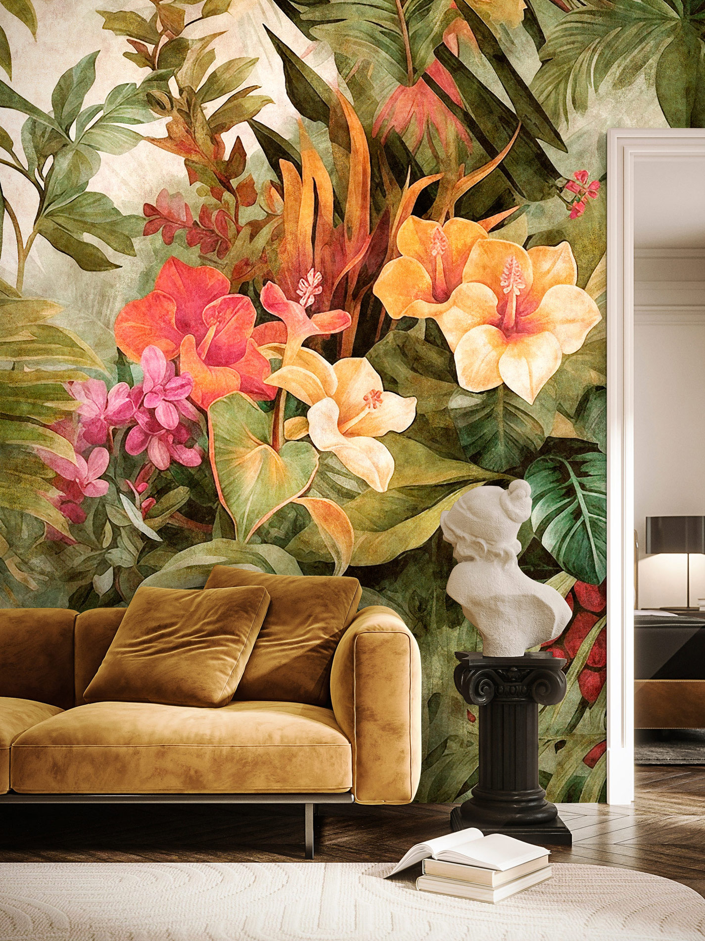 AS Fototapete Walls by Patel 5 Dschungel Grün DD134255