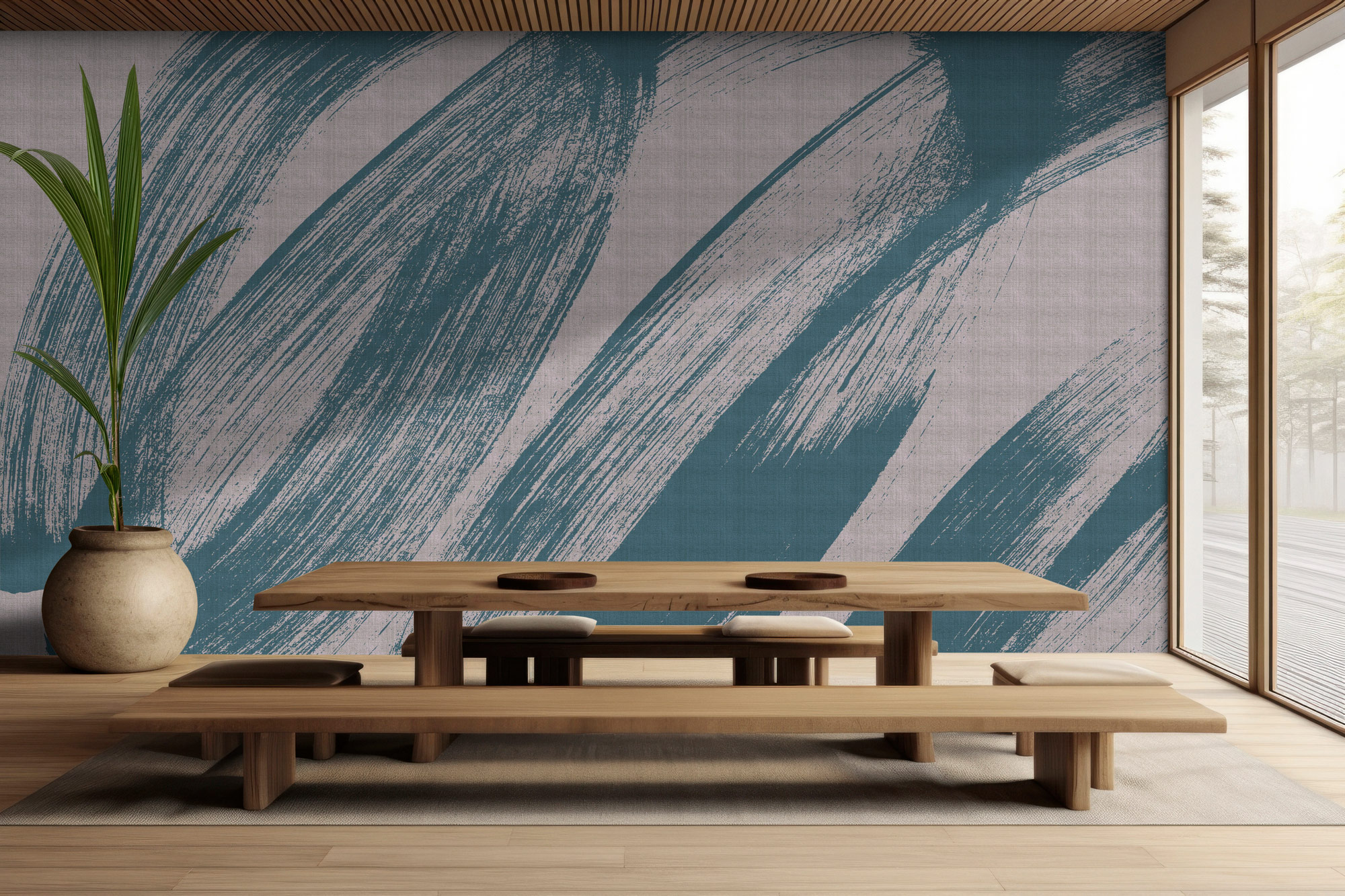 AS Fototapete Walls by Patel 5 Kunst Petrol DD134189