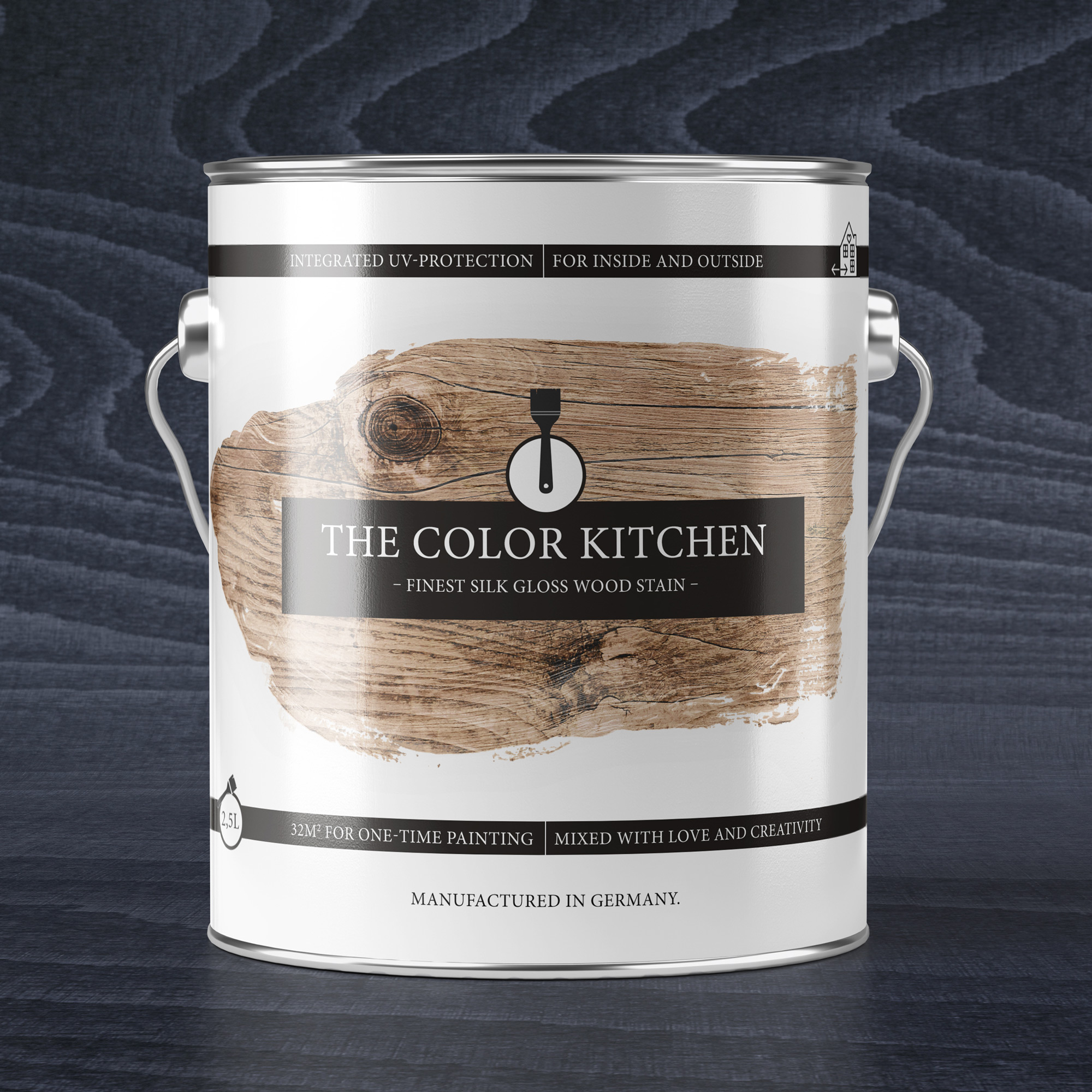 AS Holzlasur The Color Kitchen Anthrazitgrau Serious Anthrac