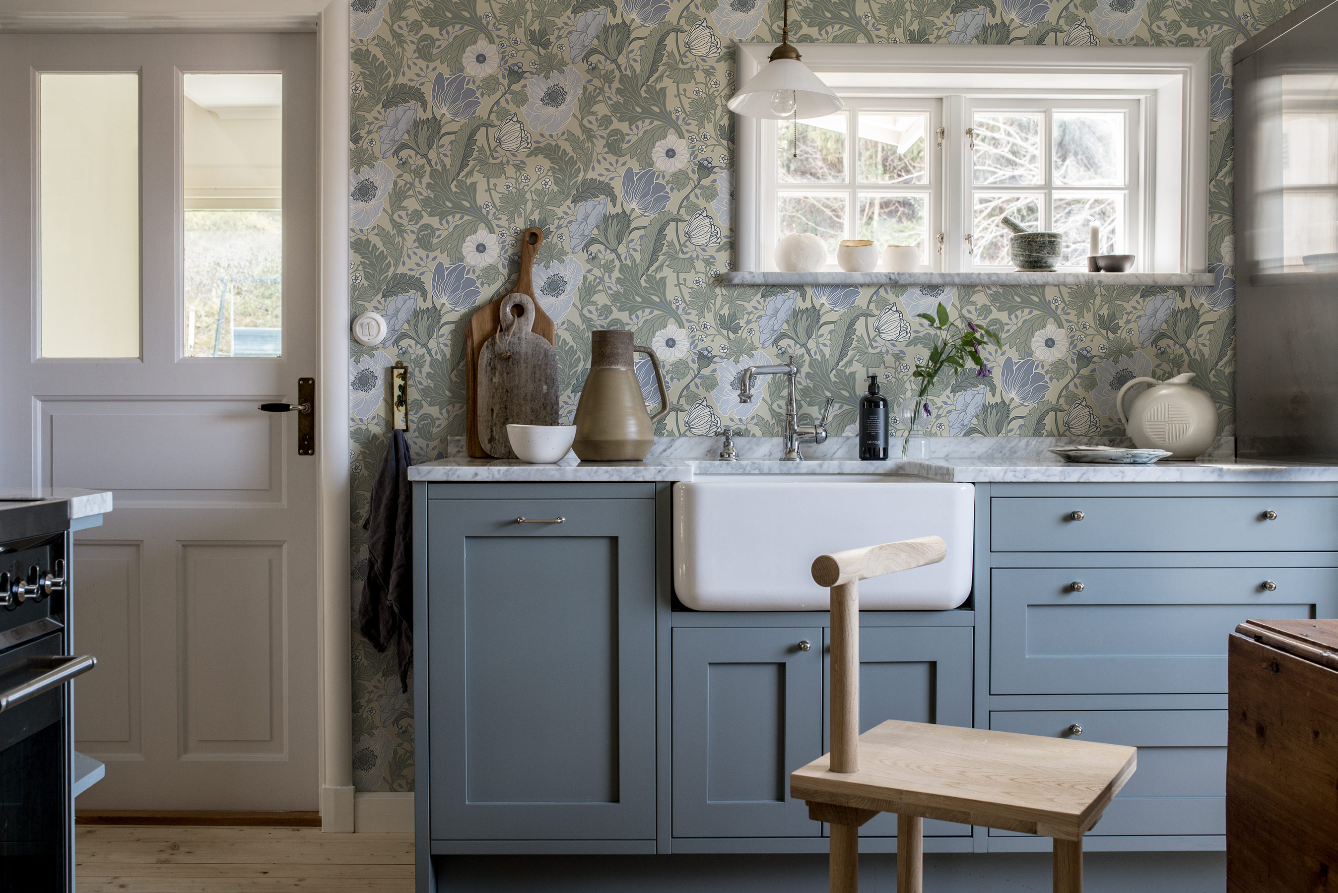 Rasch Textil Vliestapete Fagelsang Blumen 034035