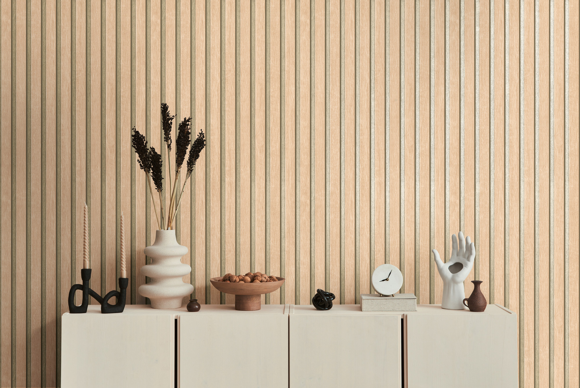 AS Vliestapete Hygge 3 Holzoptik Braun 786651