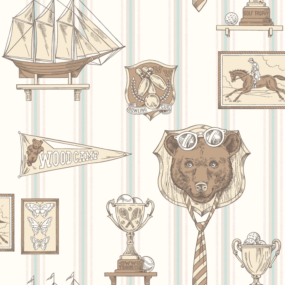 Grandeco Vliestapete Jack´n Rose Junior JR2301