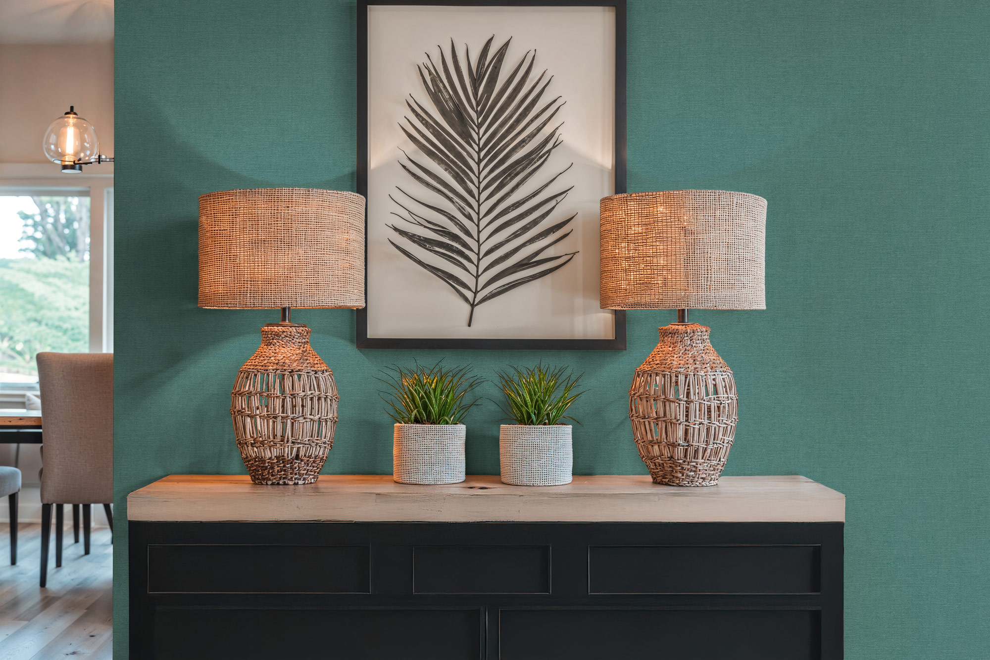 AS Vliestapete PintWalls 3 Unitapete Grün 791661