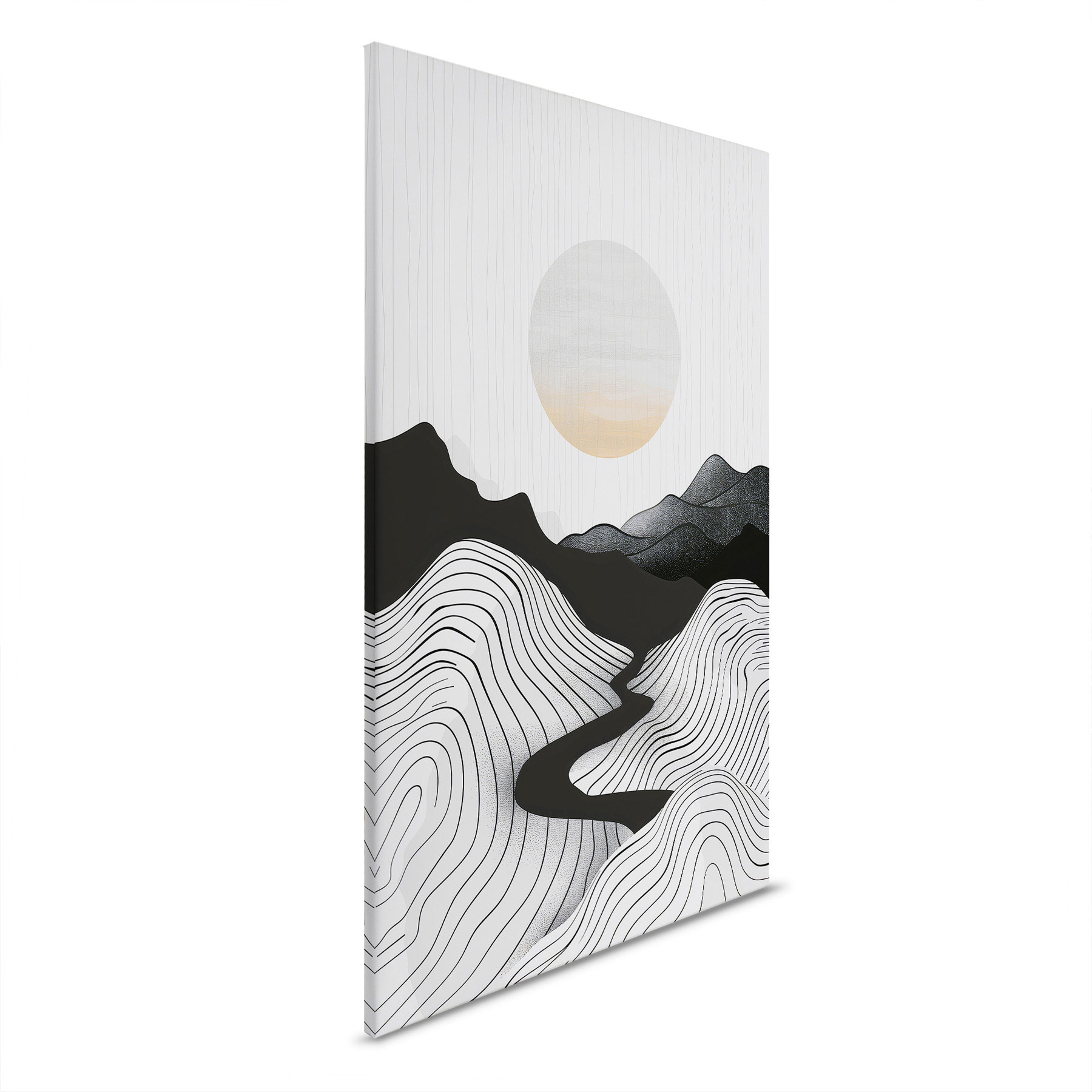 AS Leinwandbild Grey Sun DD132905