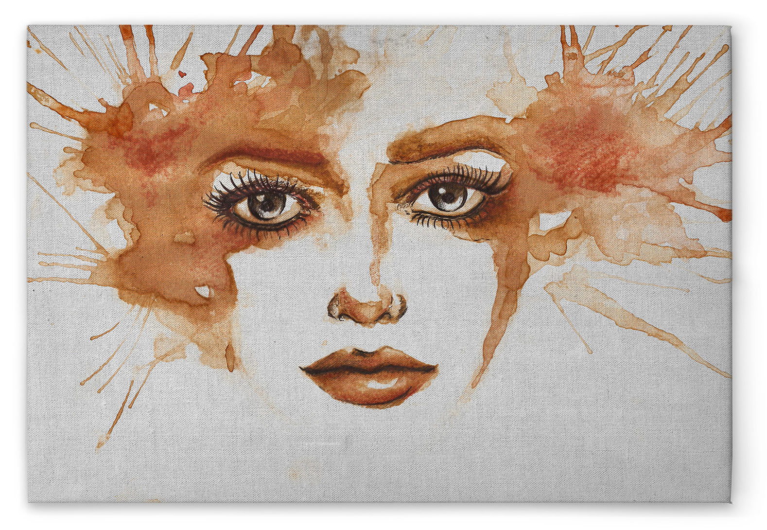 AS Leinwandbild Watercolor Face 1 DD132358