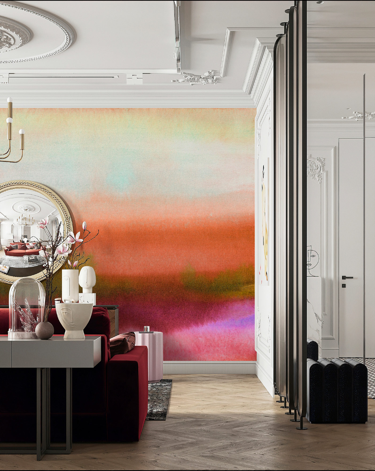 AS Fototapete Walls by Patel 5 Landschaft Rot DD134951