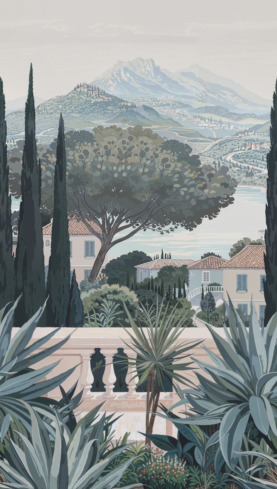 AS Fototapete MS Hot Spots Finca Blau 790158 AS Fototapete MS Hot Spots Finca Blau 790158