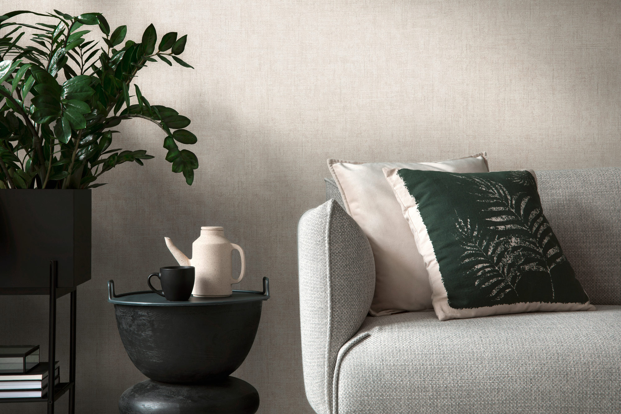 AS Vliestapete History of Art 2 Struktur Beige 322618