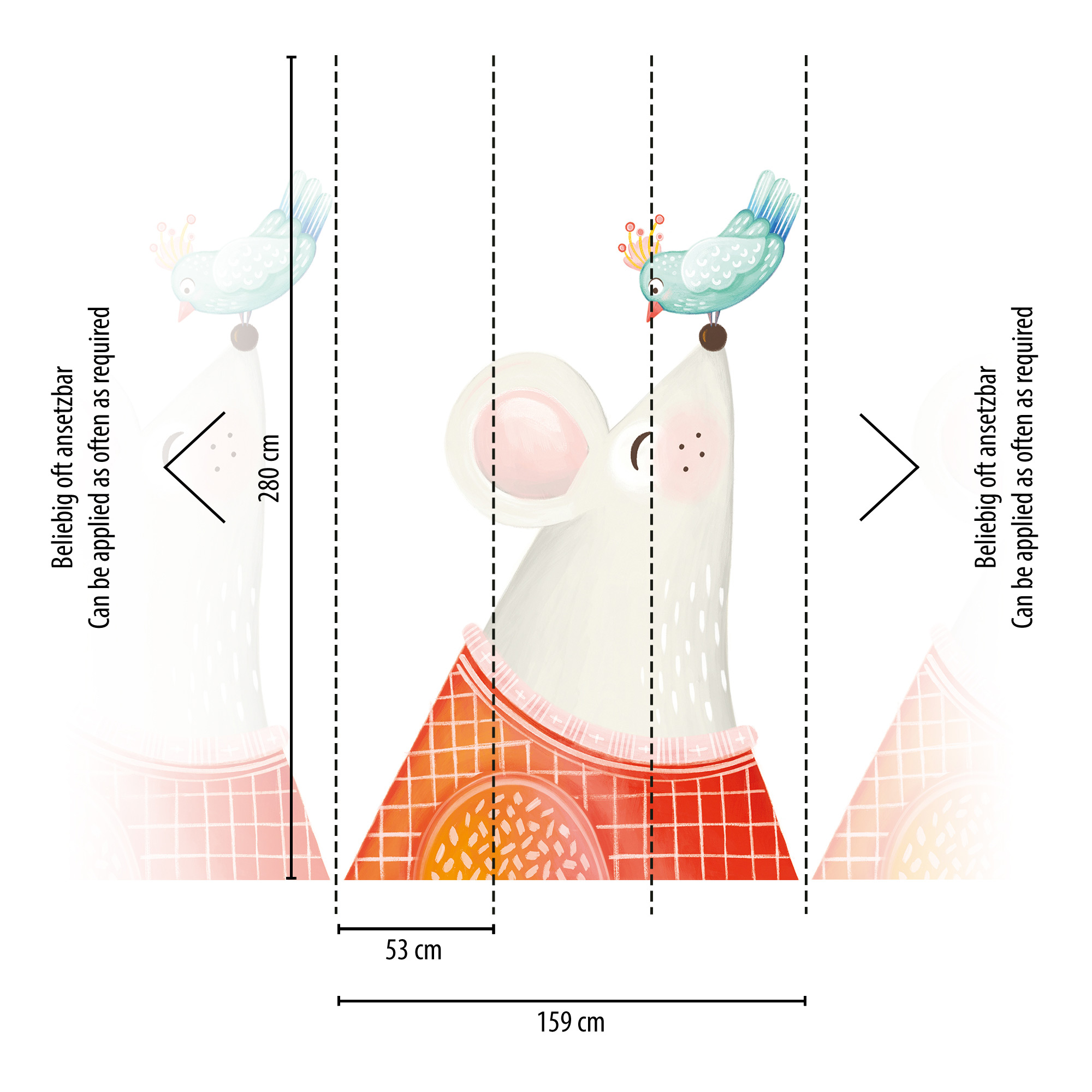 Livingwalls Vliestapete The Wall II Kinderzimmertapete 39187