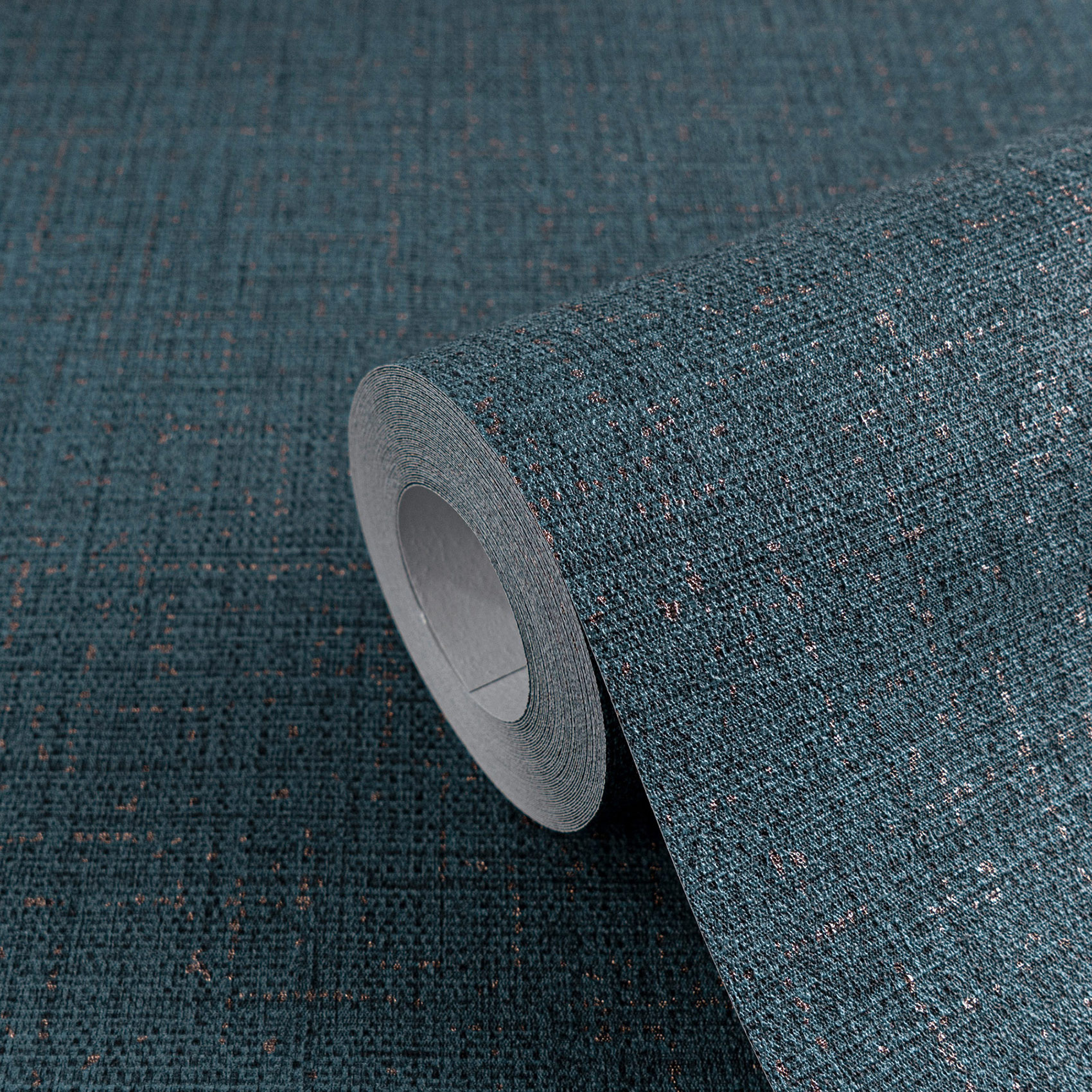 AS Vliestapete CosmoLiving Uni Blau 790674