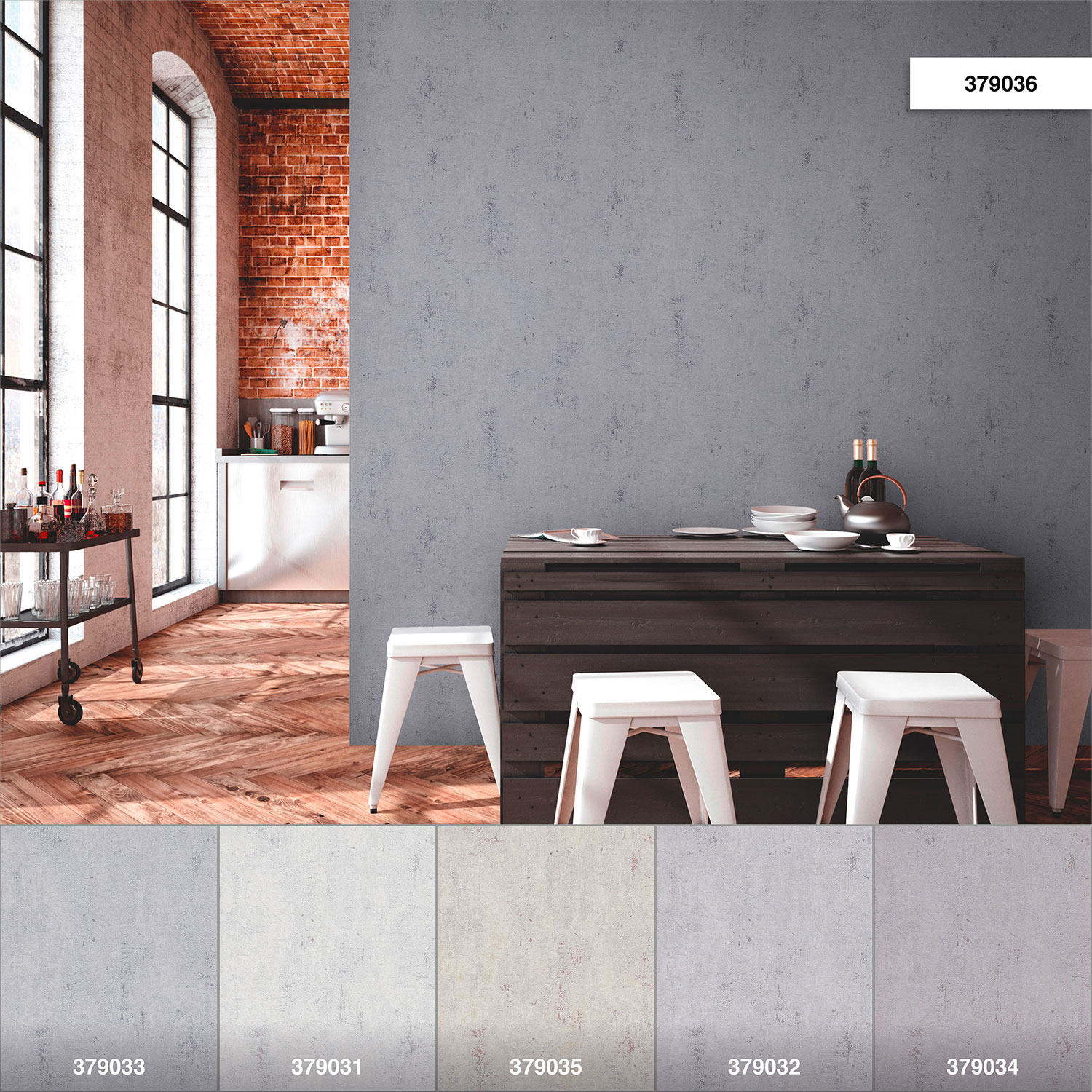 AS Vliestapete Metropolitan Stories 2 Betonoptik 379036