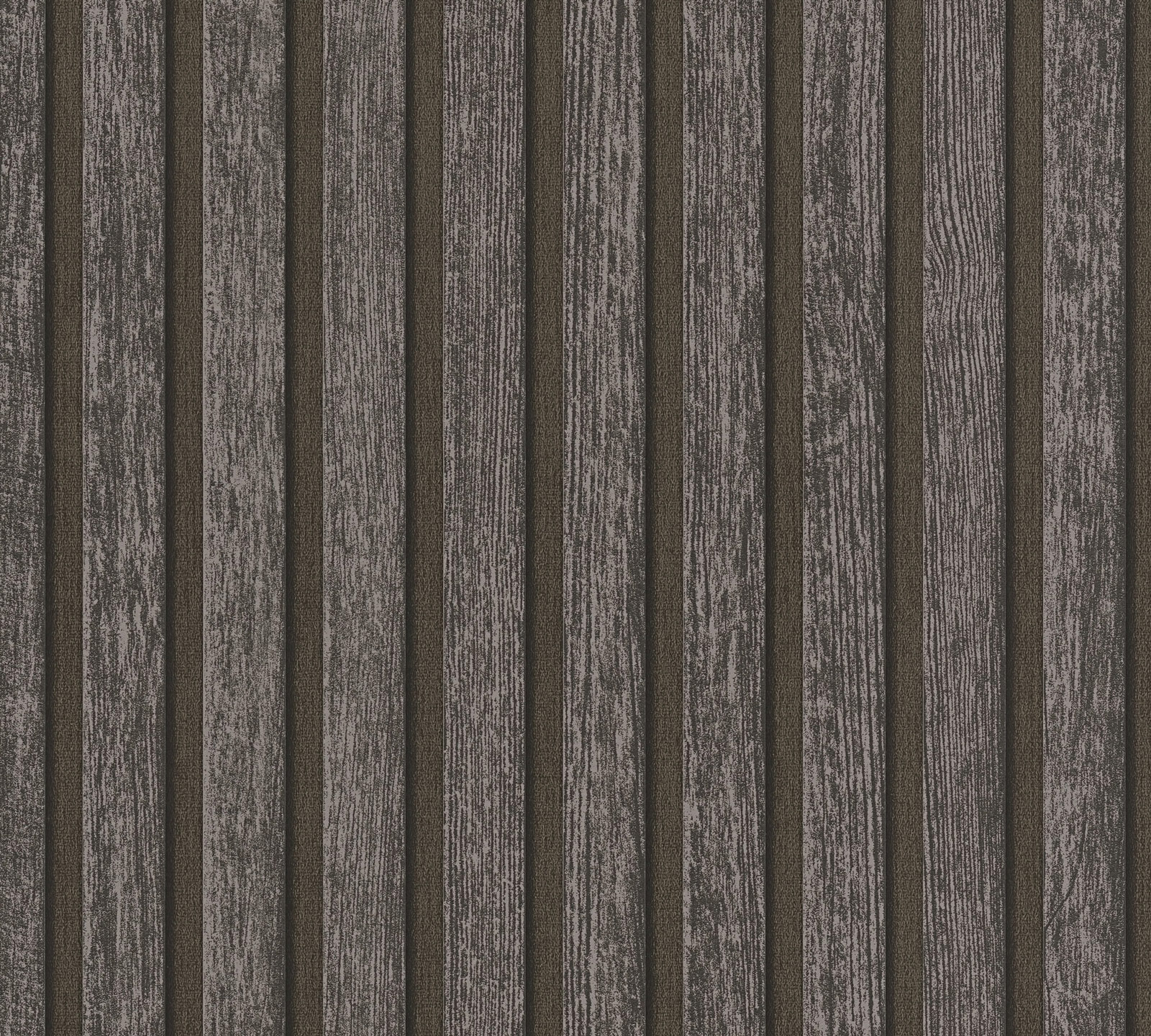 AS Vliestapete Attractive 3 Holzpaneele Grau 790416
