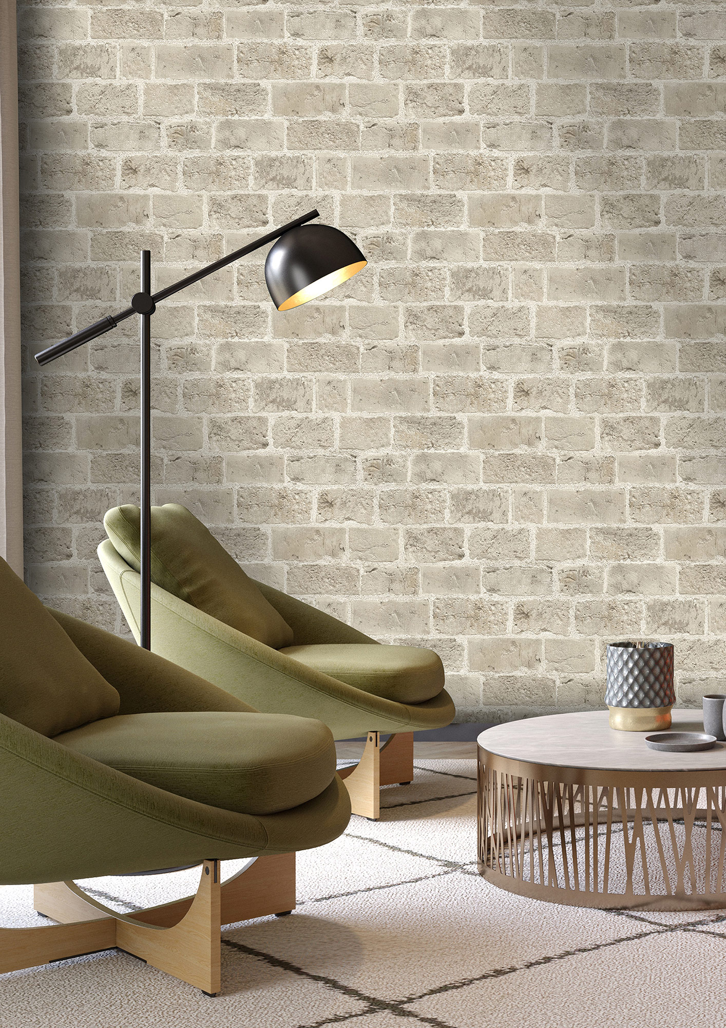 Rasch Vliestapete Symphony Beige-Dunkelbeige 865721