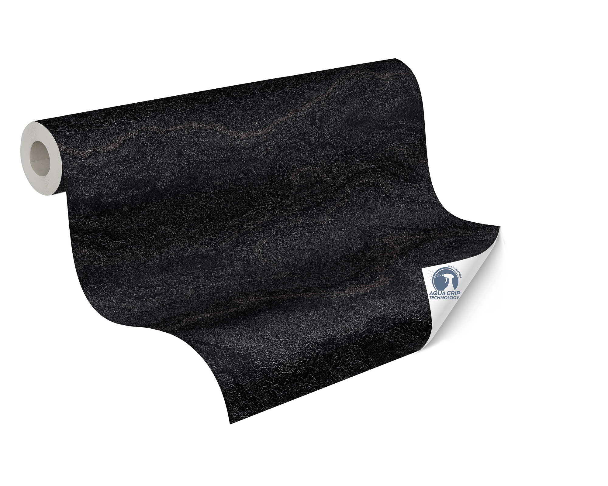 AS Vliestapete Cosiness Designdrop 2 Marmor Schwarz 793163