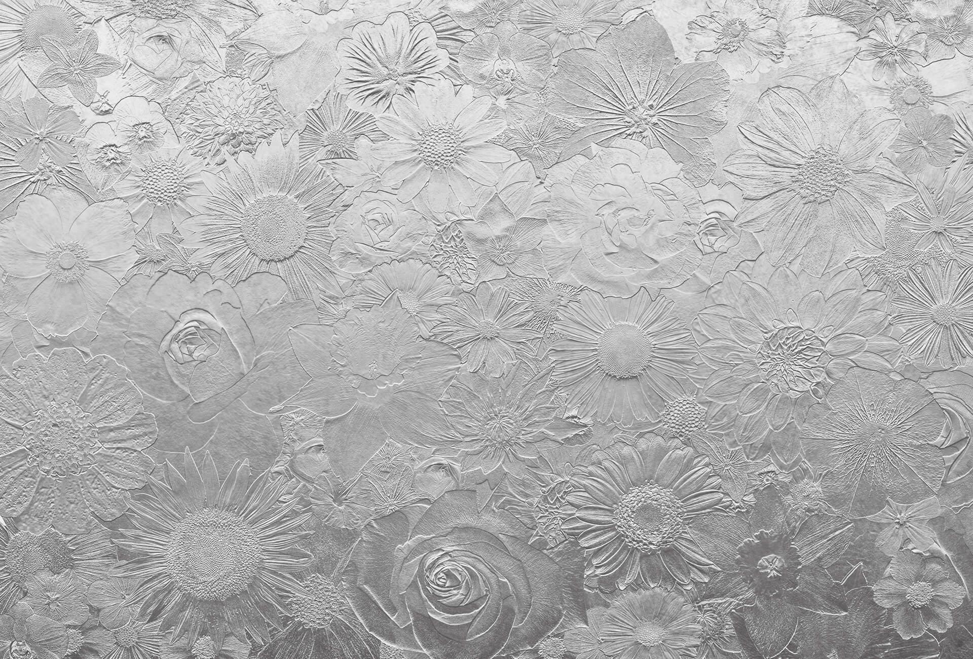 AS Fototapete Designwalls 2.0 Silver Flowers DD119032