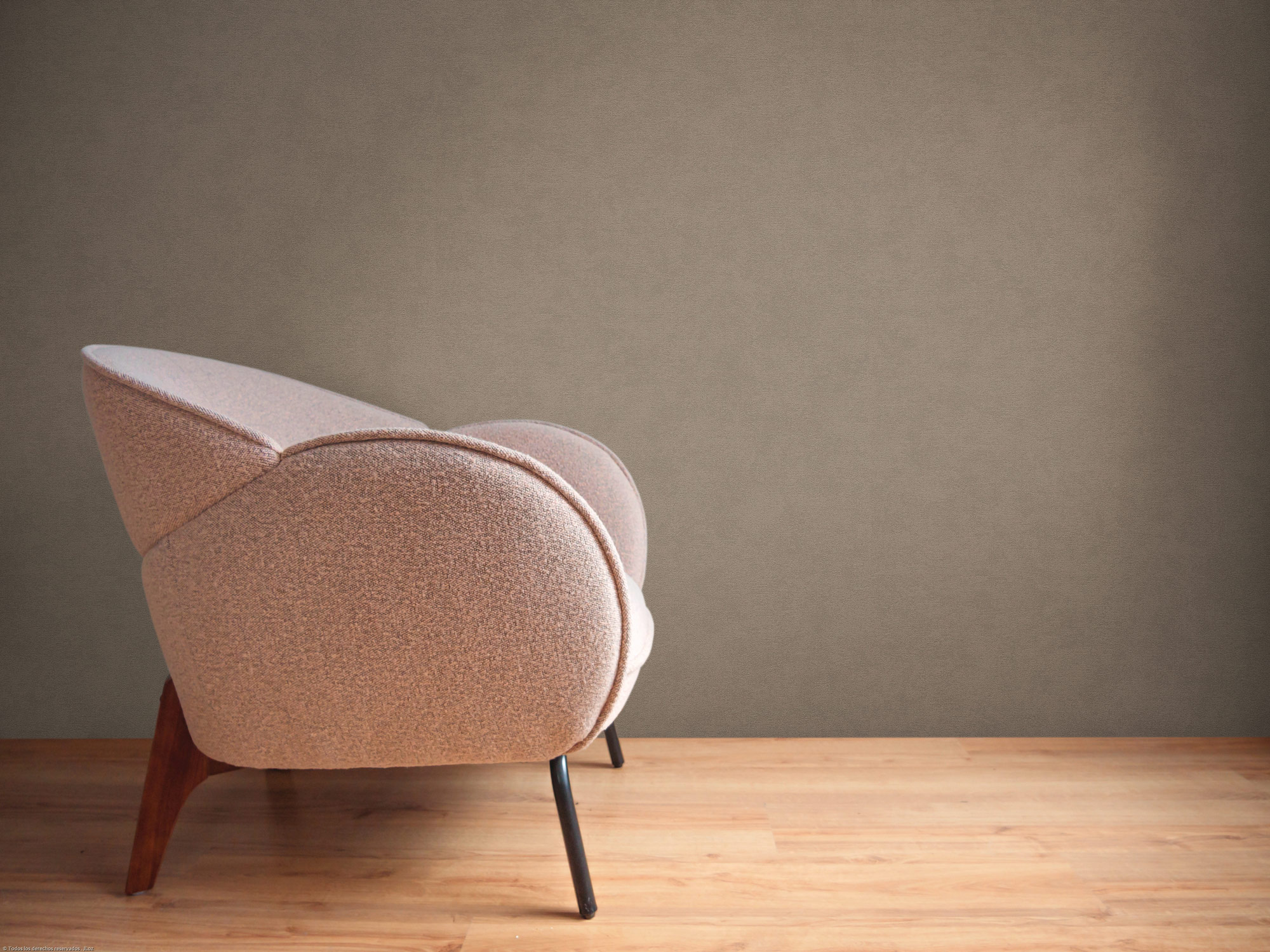 AS Vliestapete French Affair Einfarbig Braun 393419