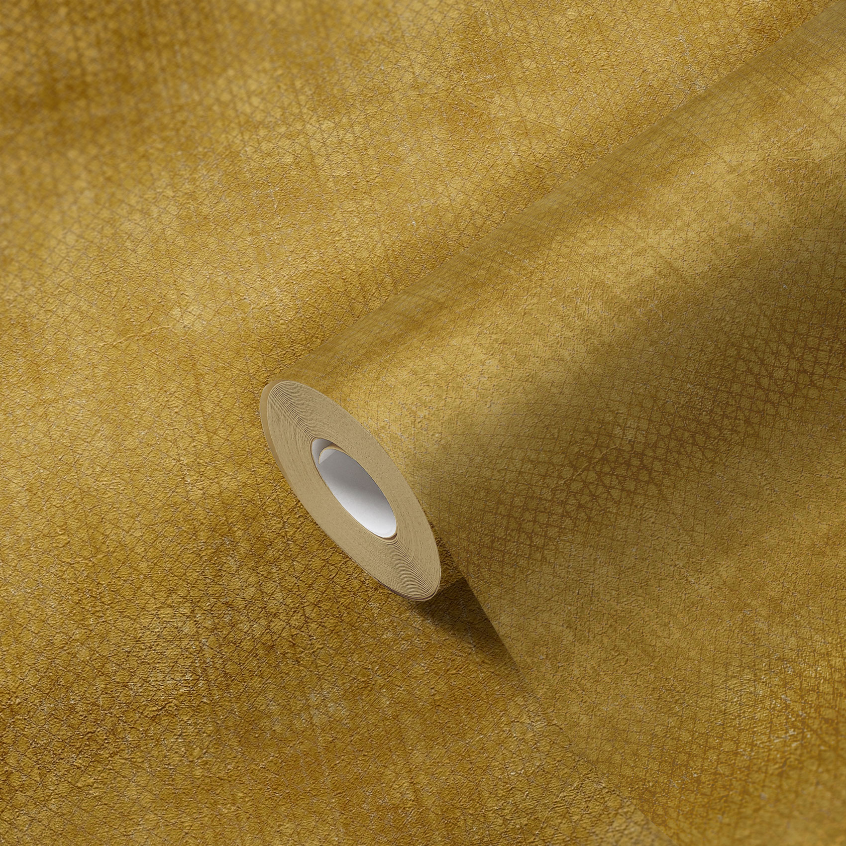 AS Vliestapete The BOS gelb Unitapete 388265