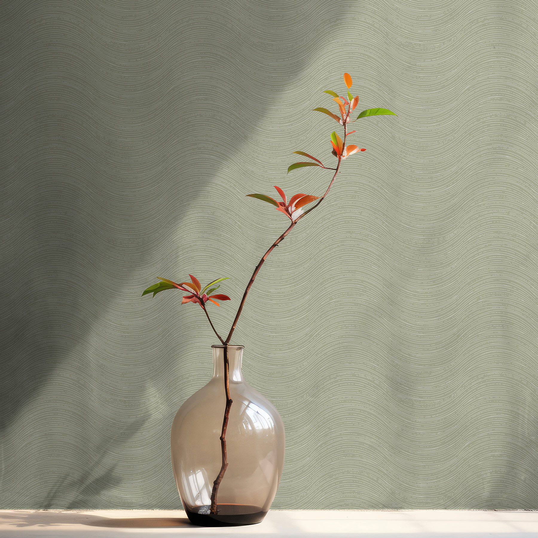 Hohenberger Vliestapete Chalk Ripple Desert 65521