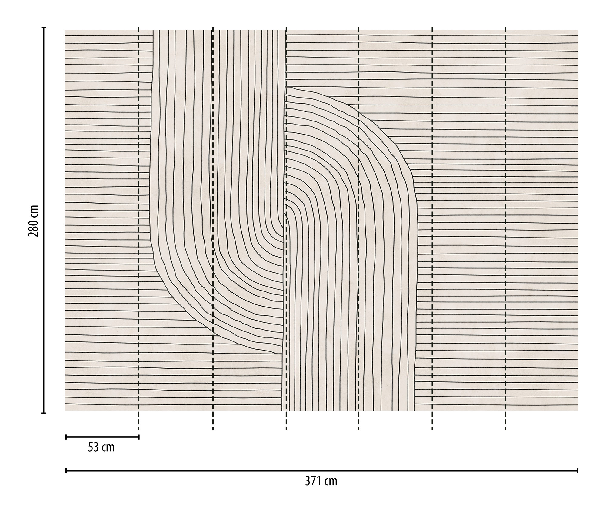 Livingwalls Vliestapete The Wall 3 Zeichnung 398941