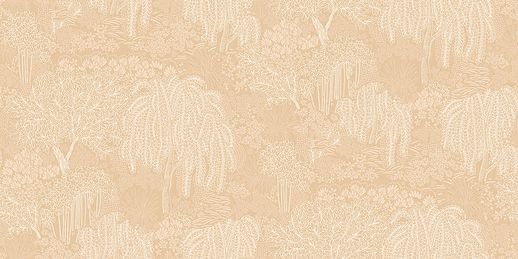 Thomas Vliestapete Attraction beige Bäume