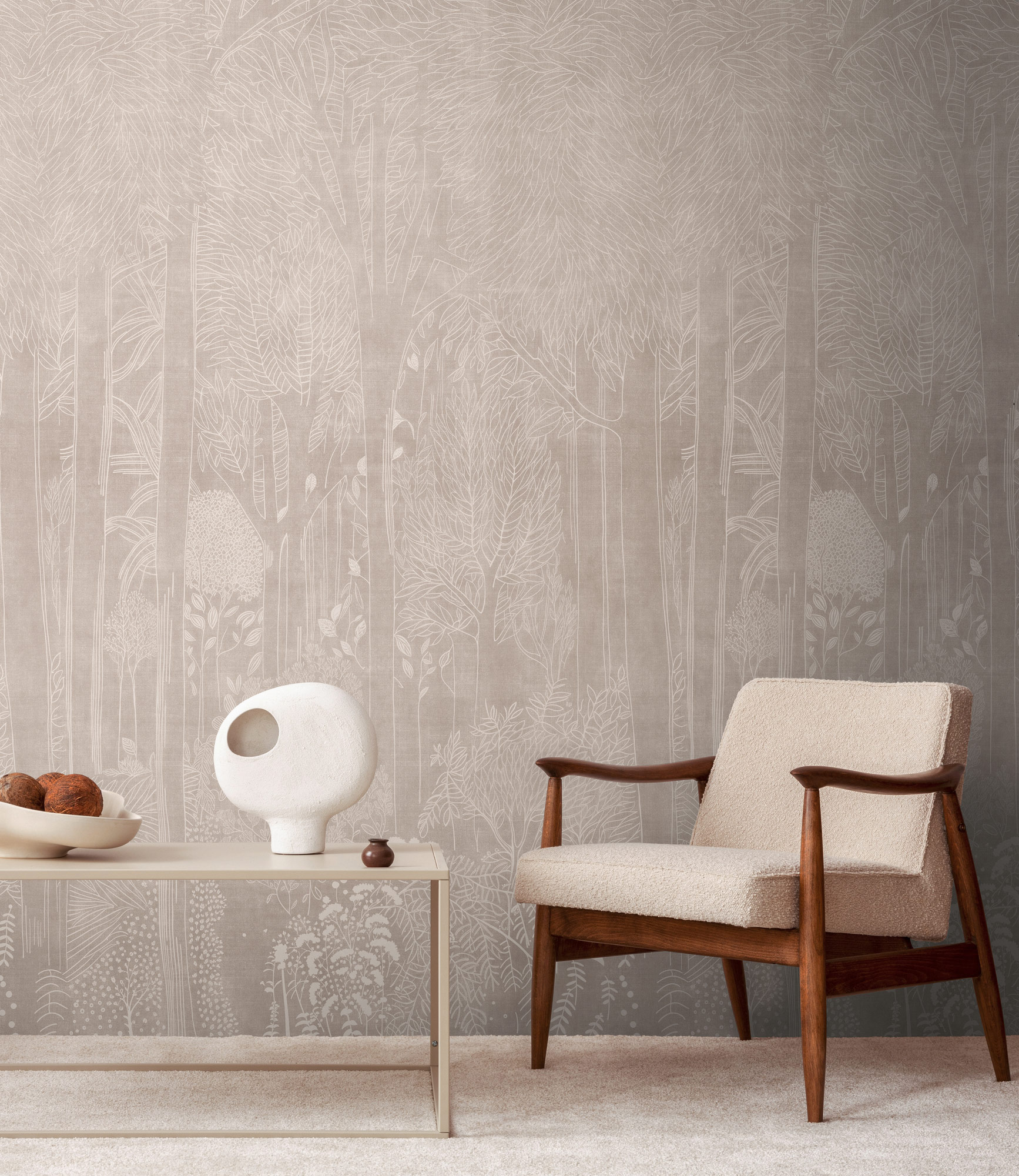 AS Fototapete MS Vibes & Styles Bäume Beige 792161