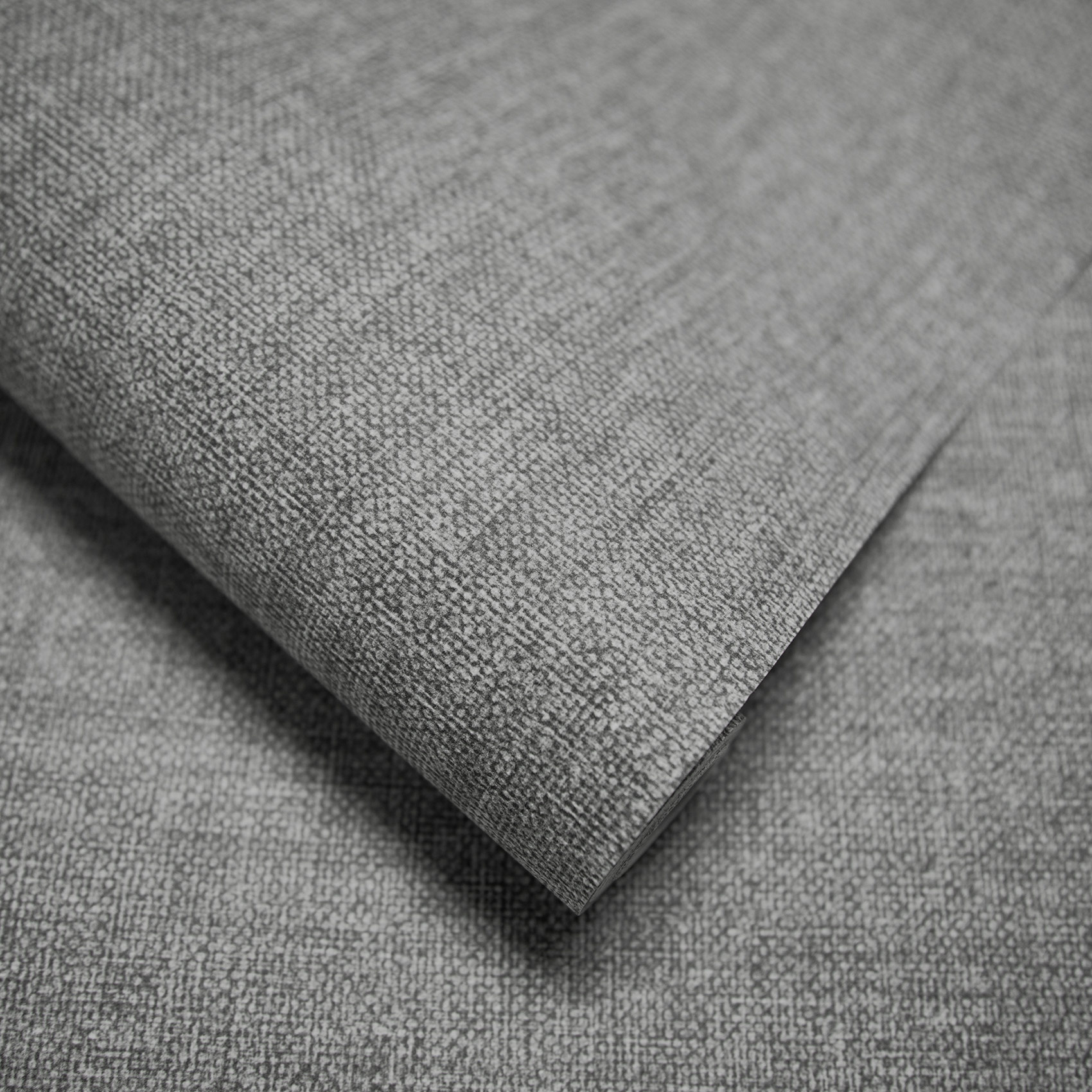 Hohenberger Vliestapete Artist Textil Plain Anthrazit 27254