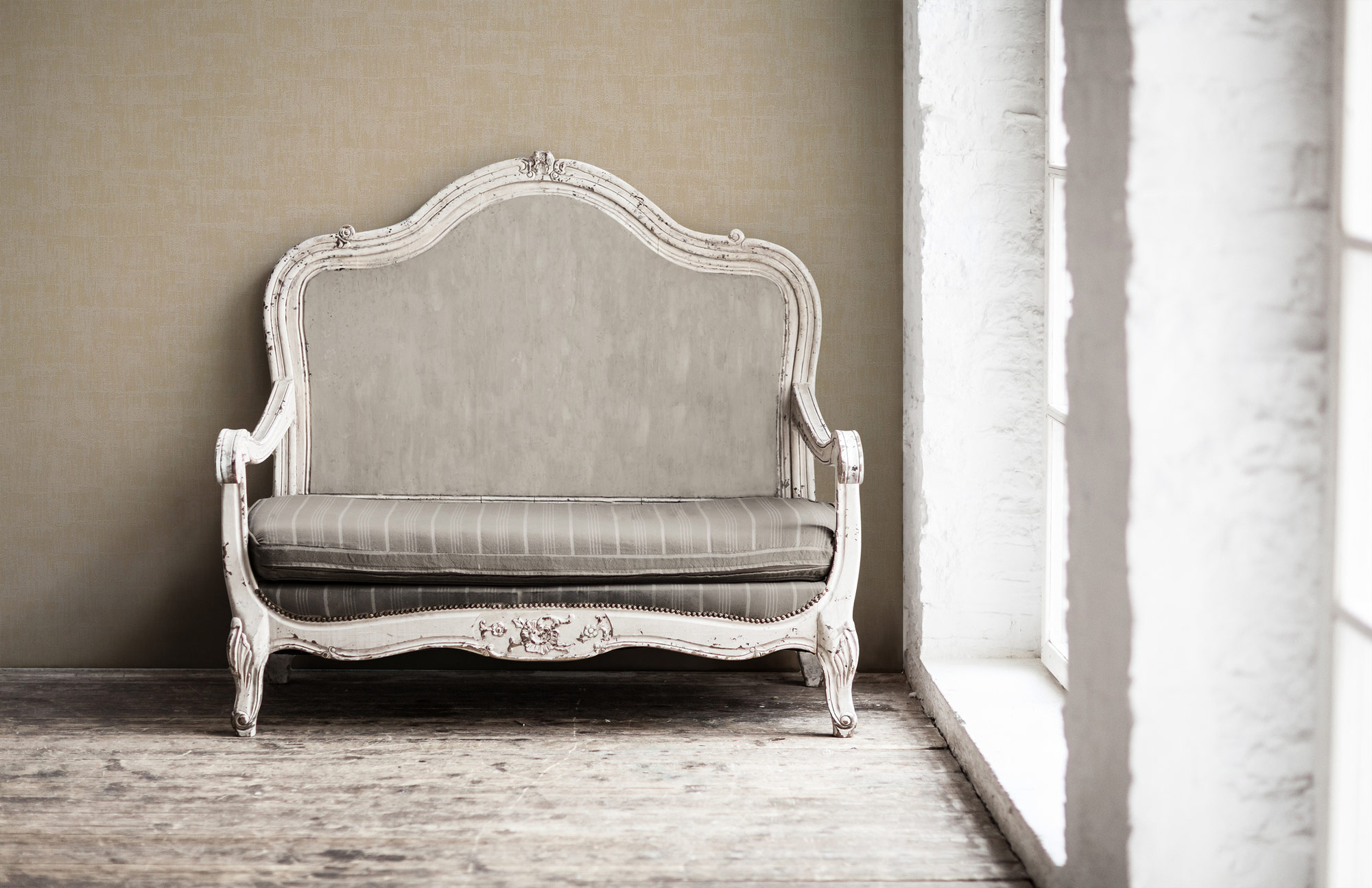 AS Vliestapete Jade 2 Beige Strukturtapete 395033