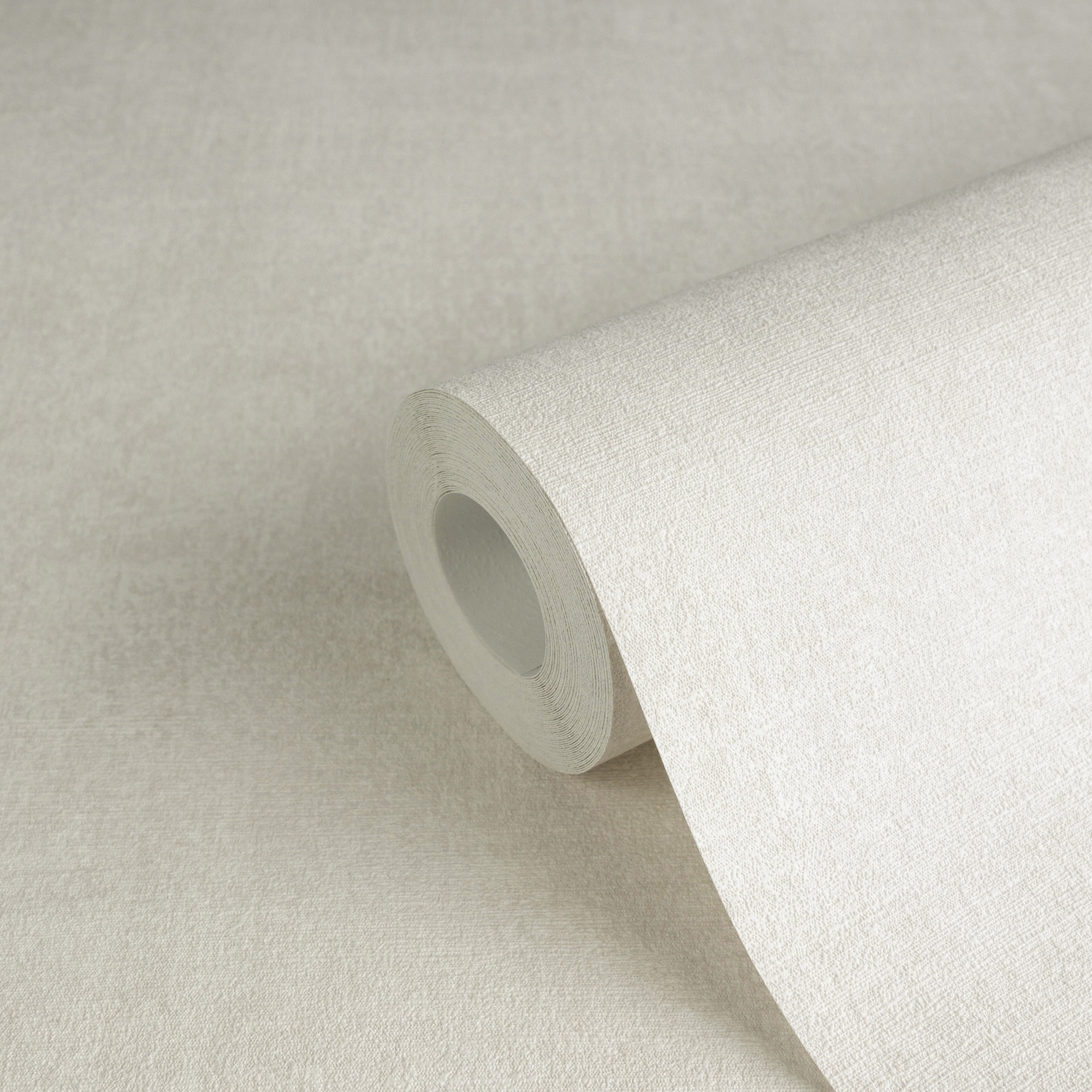 AS Vliestapete Hygge 3 Uni Creme 790911