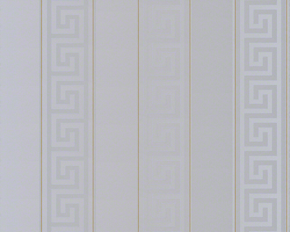 AS Creation Vliestapete Versace 3 metallic grau 935245