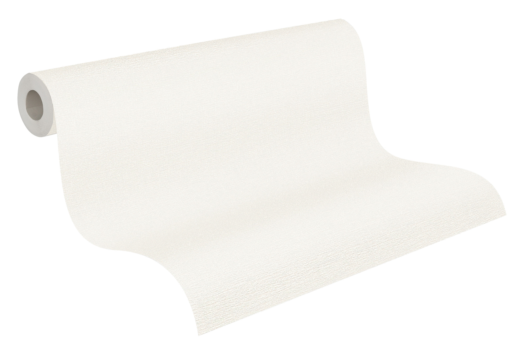 AS Vliestapete Casual Living Weiß Unitapete 395478