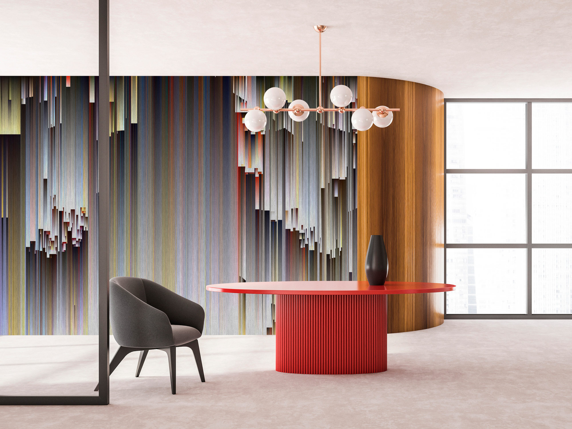 AS Fototapete Walls by Patel 5 3D Grau DD134987