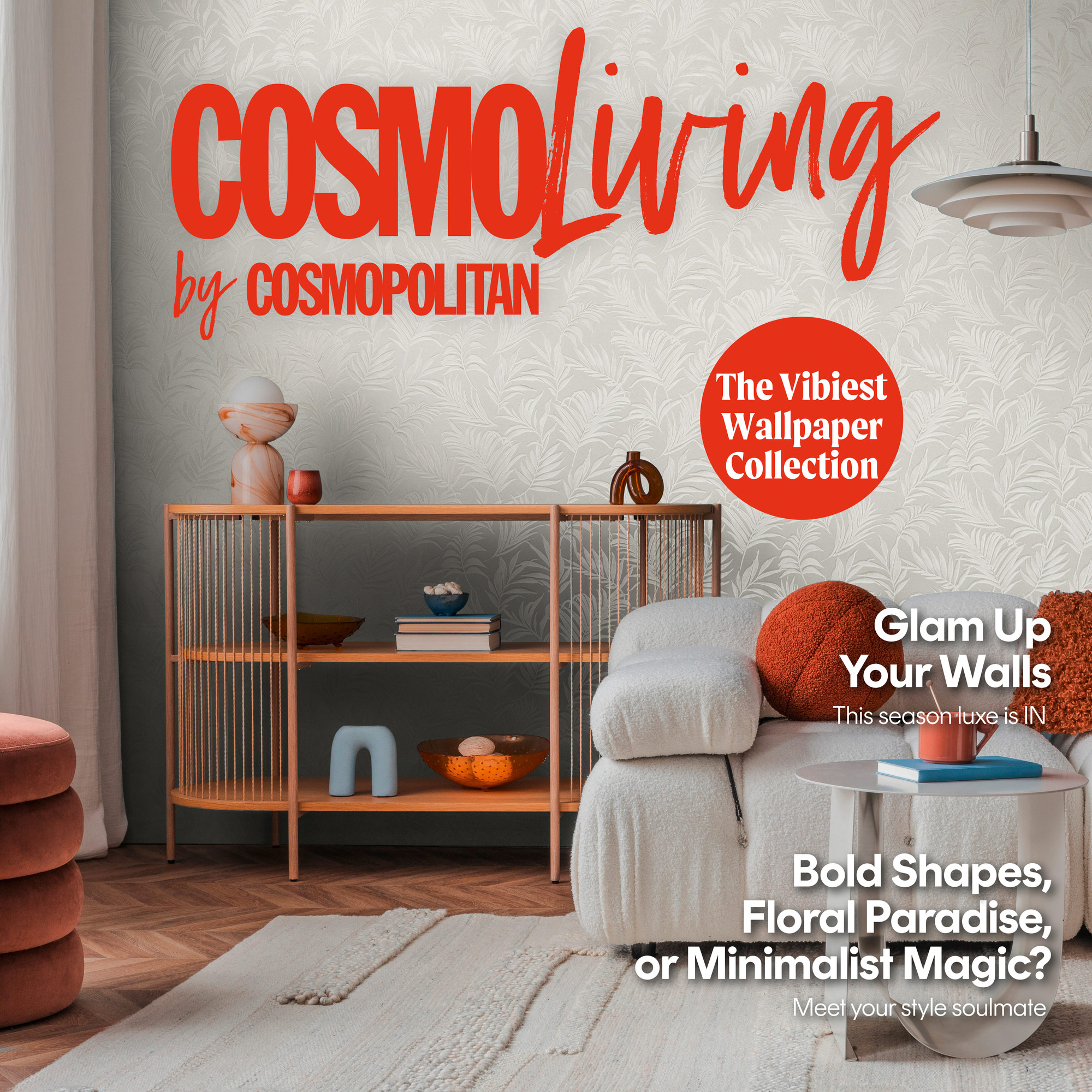 AS Vliestapete CosmoLiving Dschungel Weiß 791081
