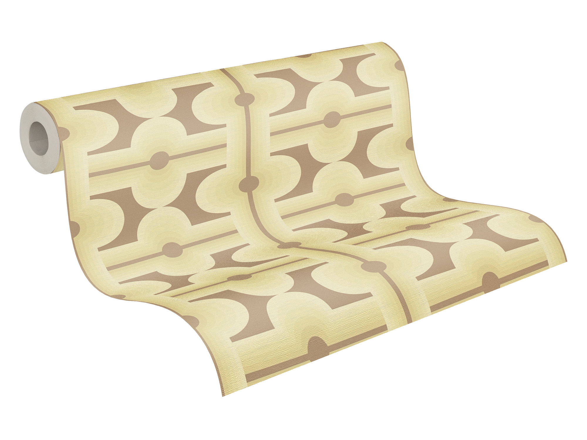 AS Creation Vliestapete Retro Chic Braun 395333