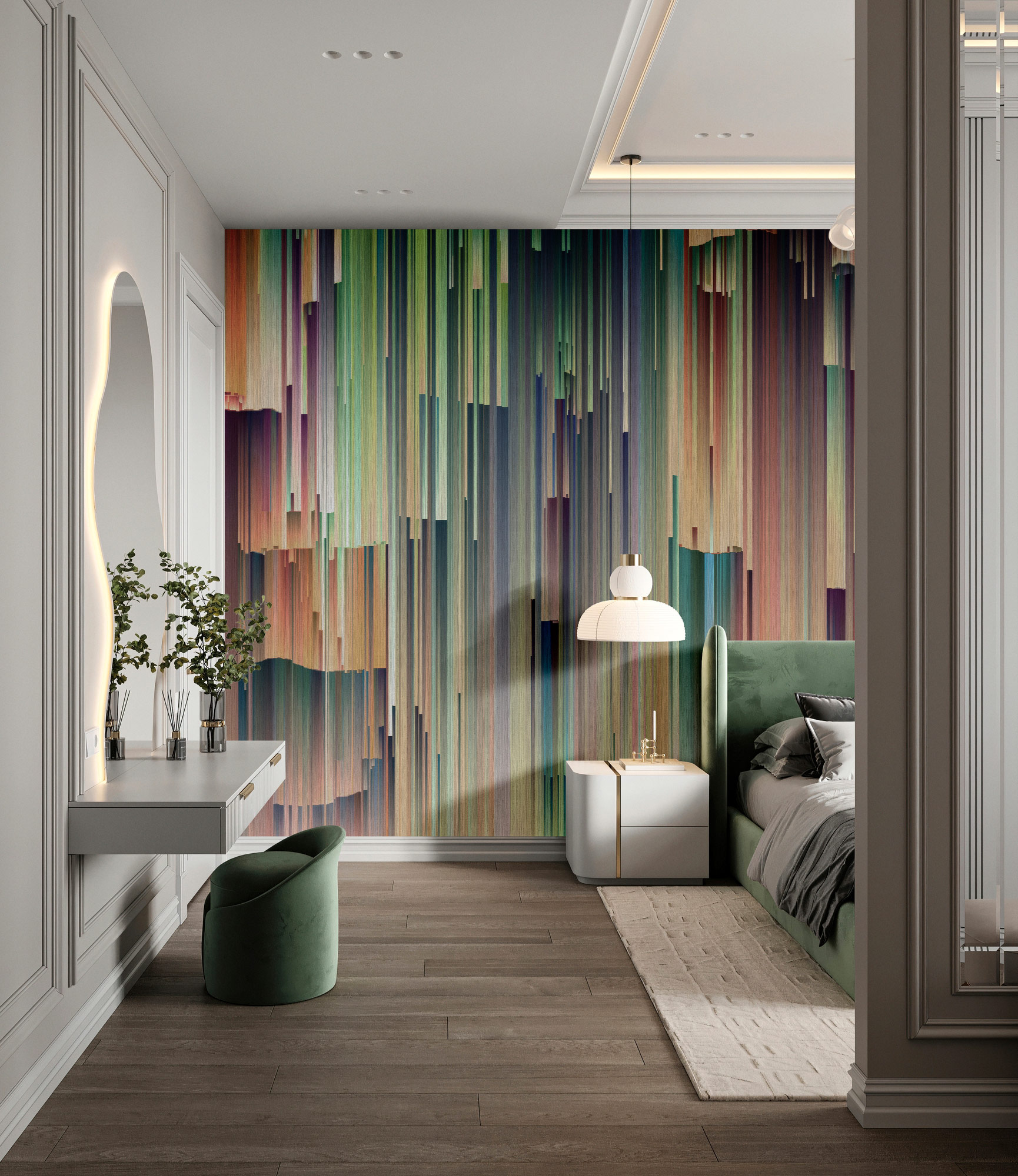 AS Fototapete Walls by Patel 5 3D Grün DD134993