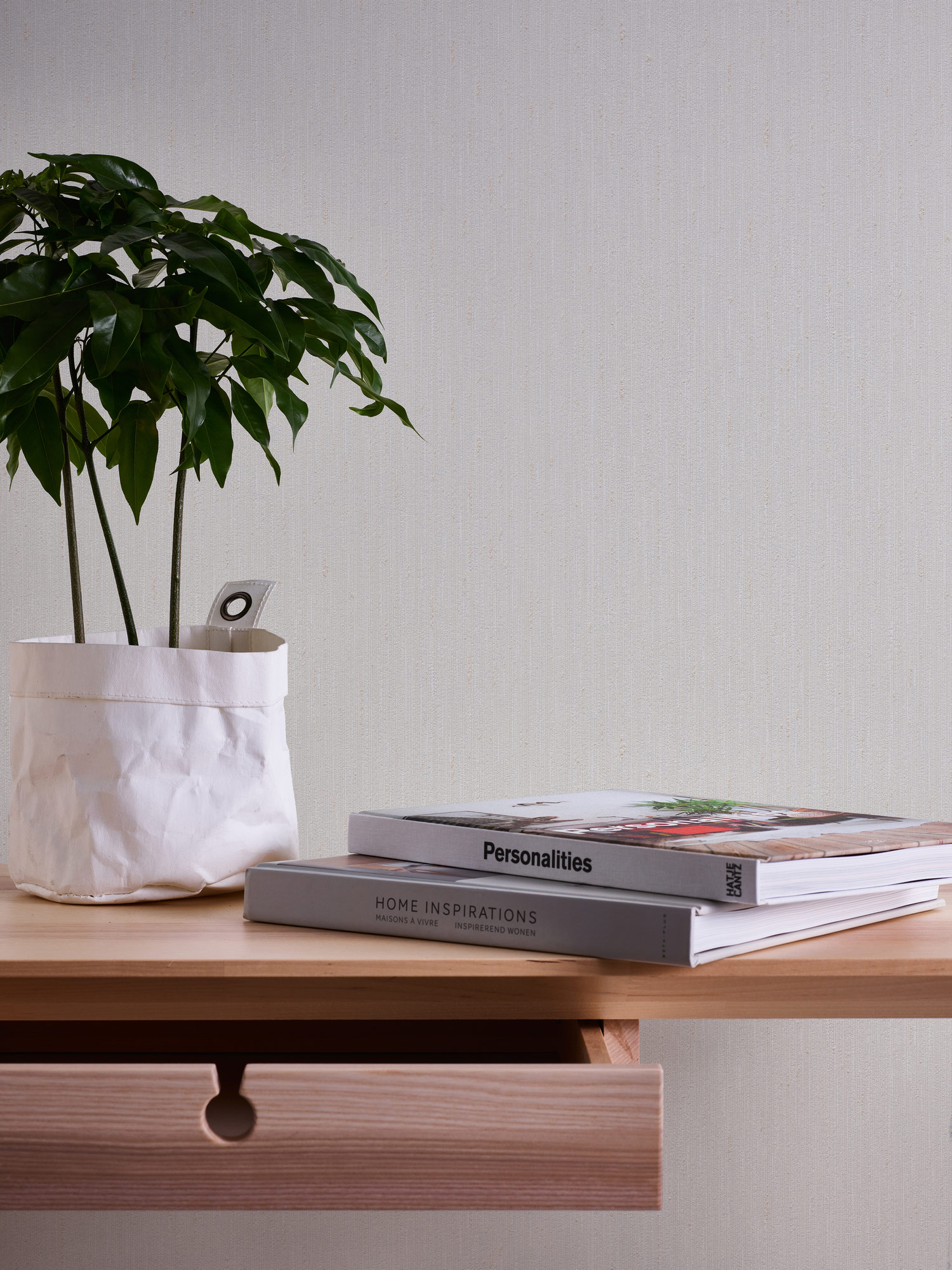 AS Vliestapete Casual Living Grau Struktur 395493