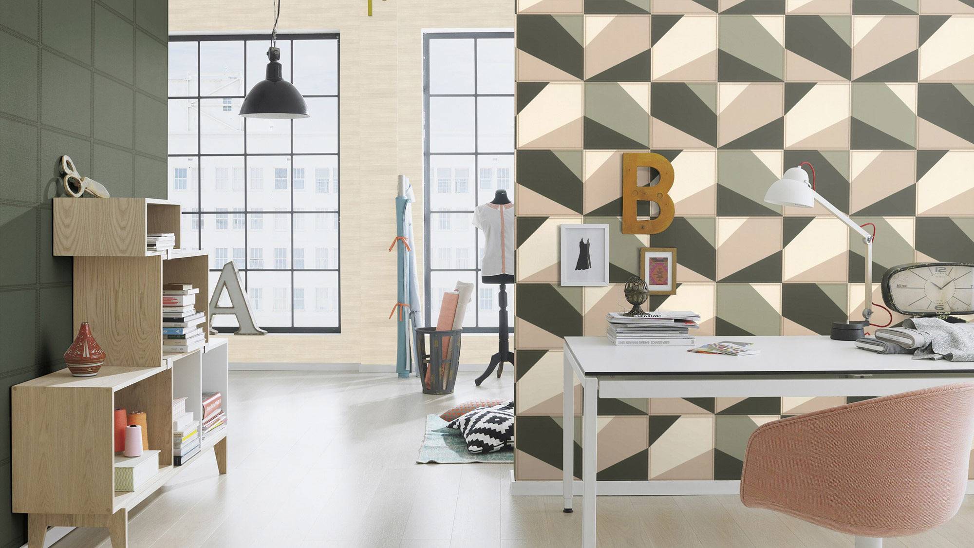 Rasch Vliestapete Club Aalleder Fischleder Skin 418460